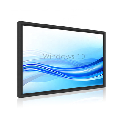 Panel Layar Sentuh IR Interaktif ODM, Layar Sentuh Antiglare 10 Titik 43Inch