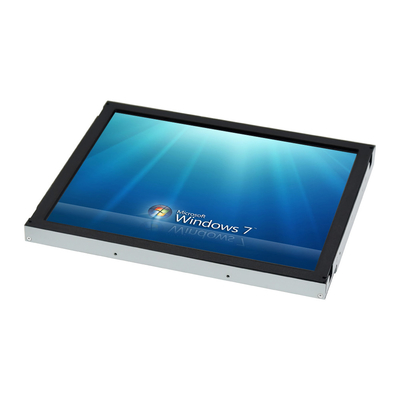 Sunlight Readable IP65 Infrared Touch Monitor Kecerahan Tinggi Tahan Air