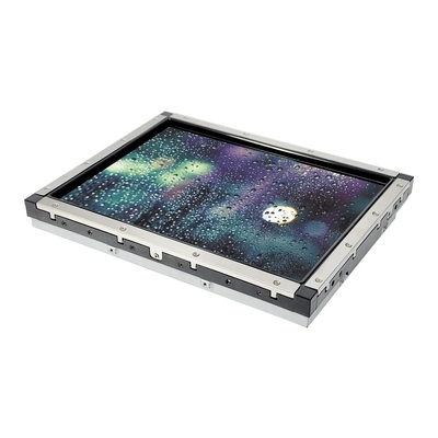Bingkai Terbuka Logam SAW Monitor Sentuh LCD 4k Resolusi 15 Inch