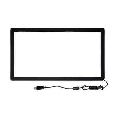 Monitor Layar Sentuh Inframerah 27Inch, Layar Overlay Sentuh IR Dalam Ruangan OEM