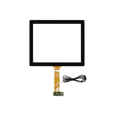 17 Inch Multitouch Proyeksi Capacitive Touch Monitor Anti-silau Tahan Air