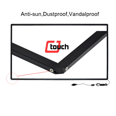 Monitor Layar Sentuh IR Papan Tulis Interaktif, Layar Sentuh Bingkai Inframerah 46 &quot;