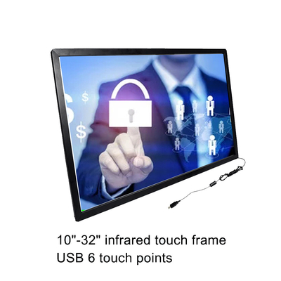 Layar Sentuh Inframerah 86 Inci Praktis Dengan Antarmuka USB Sensitivitas Tinggi