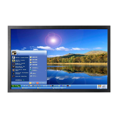 18.5inch IR 10 Point Inframerah Multi Touch Layar Monitor Dengan Speaker DC 12V