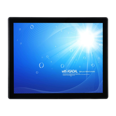 10 Poin 19 Inch PCAP Touch Monitor Layar Komputer Dengan Mount Bracket