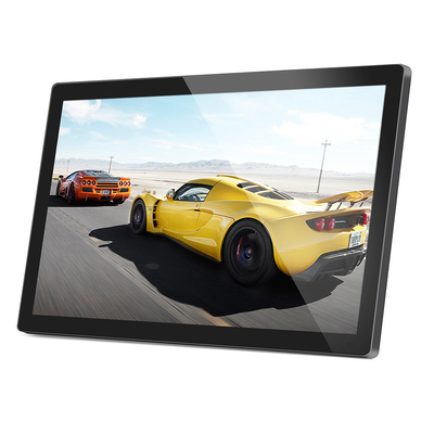 DC 12V Capacitive PCAP Touch Monitor Untuk Mesin ATM Kios 27 Inch Tahan Air