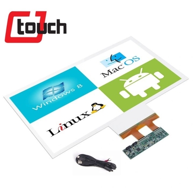 Antarmuka USB PCAP Touch Foil 21,5 Inch Dengan Papan Pengontrol