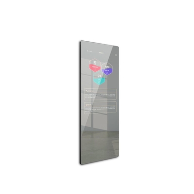 LCD Smart Interactive Touch Screen Mirror 43 inci Diterangi untuk Ruang Tamu