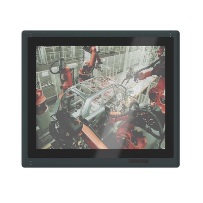 Monitor Tampilan Industri OEM, Layar Sentuh Kapasitif Resistif 15 '' 1024x768