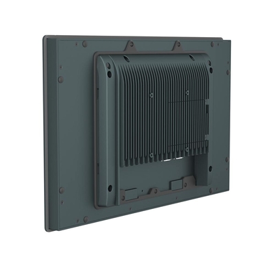 Panel Layar Sentuh Industri 18,5 Inch Fanless Aluminium die casting chassis