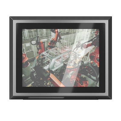 15 '' Monitor Tampilan Industri IP65 IP66 Tahan Air Untuk PC Komputer