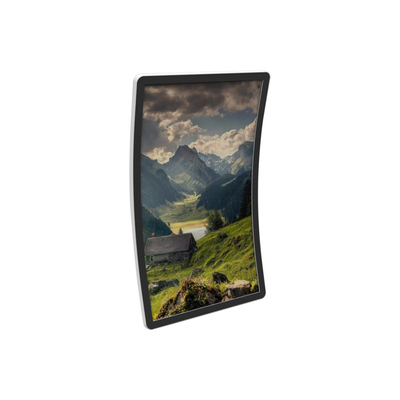 Monitor Layar Sentuh Melengkung 43 inci, Layar Komputer Gaming IPS Melengkung