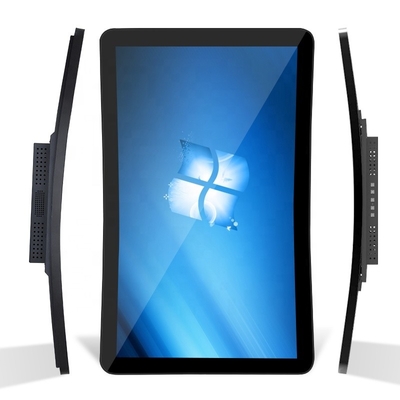 Monitor Layar Sentuh Melengkung 43 inci, Layar Komputer Gaming IPS Melengkung