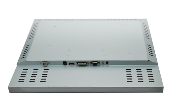 Layar Monitor Sentuh Inframerah Tertanam Industri Cocok IP65 Tahan Air 15 Inch