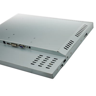 Layar Monitor Sentuh Inframerah Tertanam Industri Cocok IP65 Tahan Air 15 Inch