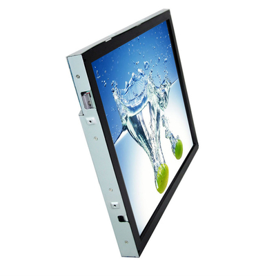 Wall Mount 250cd/M2 Monitor Sentuh Inframerah Tahan Debu Sinar Matahari Dapat Dibaca