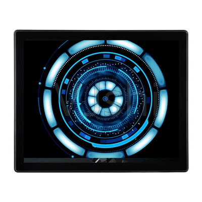 19 &quot;P Cap Capacitive Touchscreen LCD Touch Monitor Dengan Mount Bracket