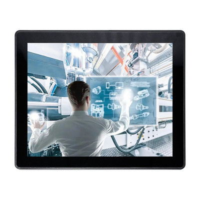 19 Inch PCap 10 Point Monitor Layar Sentuh Dengan Mount Bracket